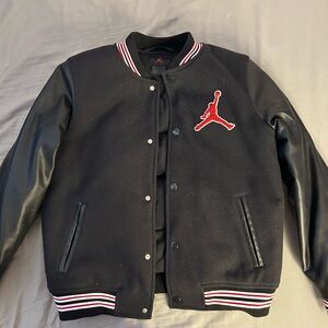 Jordan Black Varsity Jacket